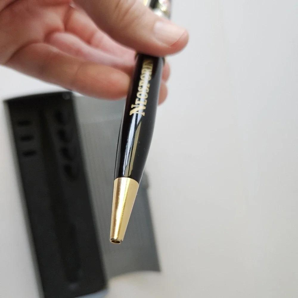 RARE Benadryl Neosporin Pharma Drug Rep Pen Laser Light Pointer W Case *AS IS*